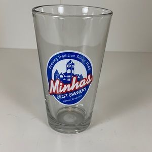 NWT Minhas Craft Brewery Pint Glass